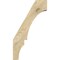 Ekena Millwork 6"W x 16"D x 28"H Balboa Rough Sawn Knee Brace, Douglas Fir BRC06X16X28BOA00RDF - alternate 2